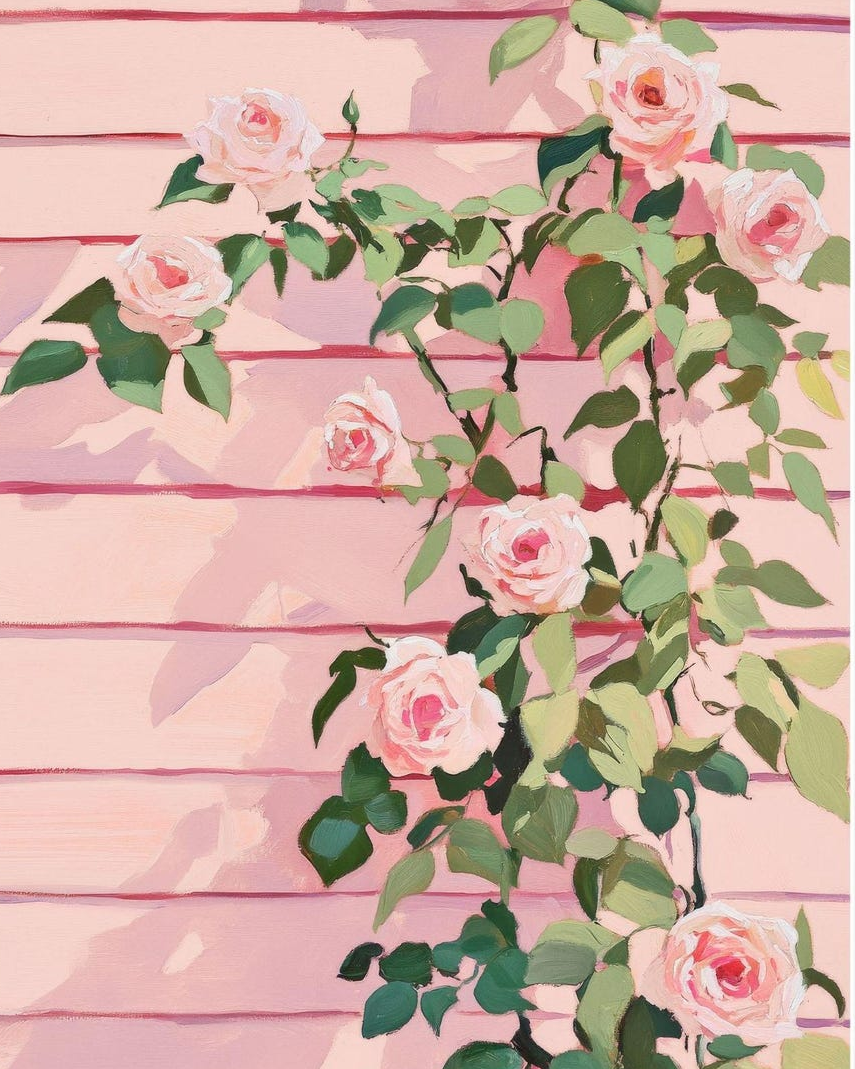 pink roses