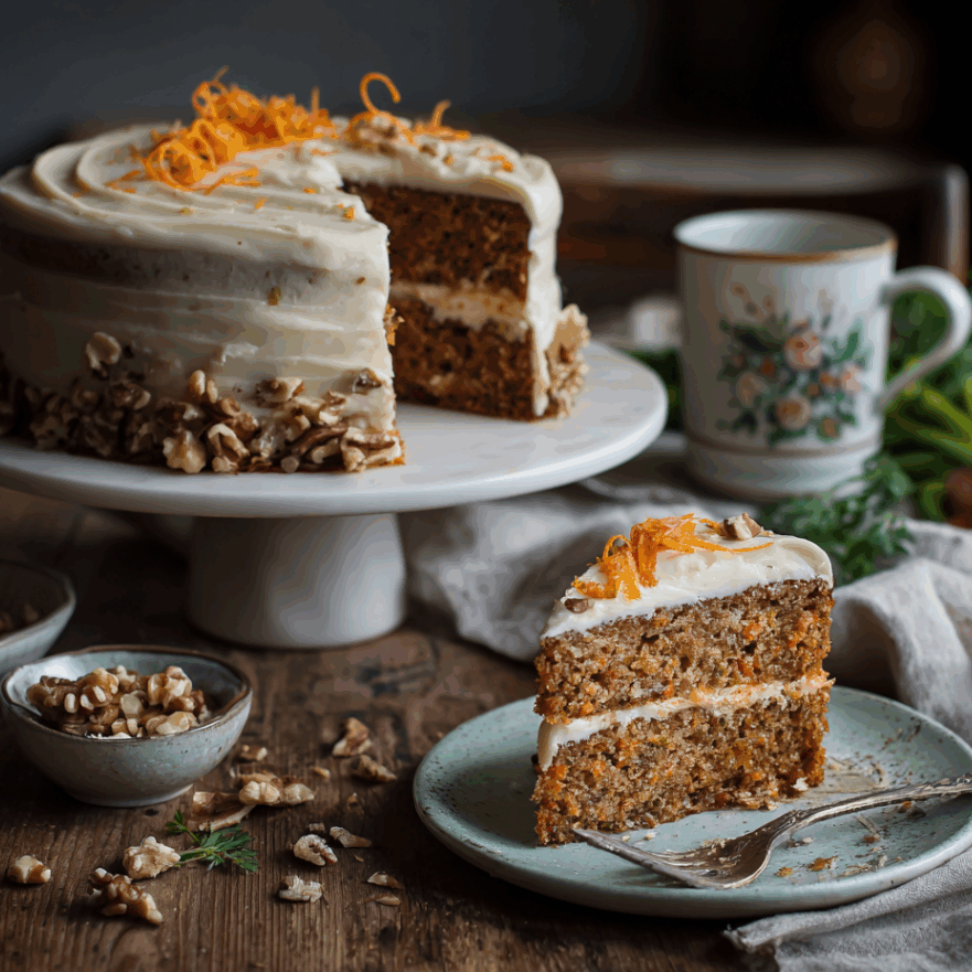 vegan carrot cake 