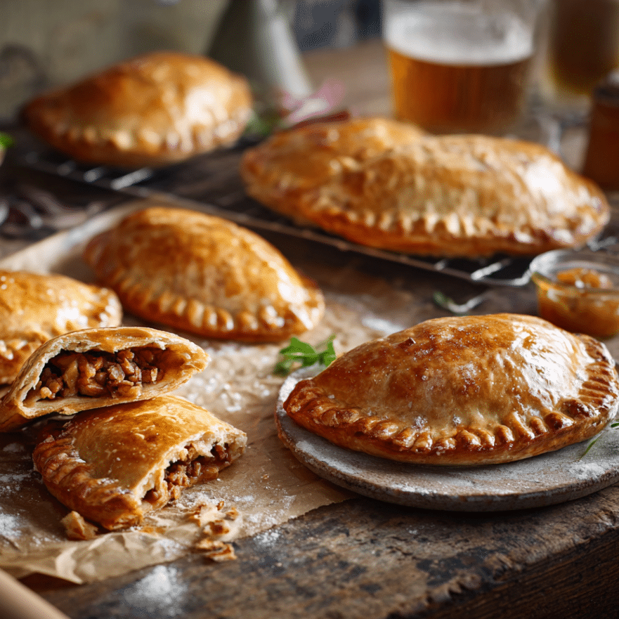 vegan Cornish pasties
