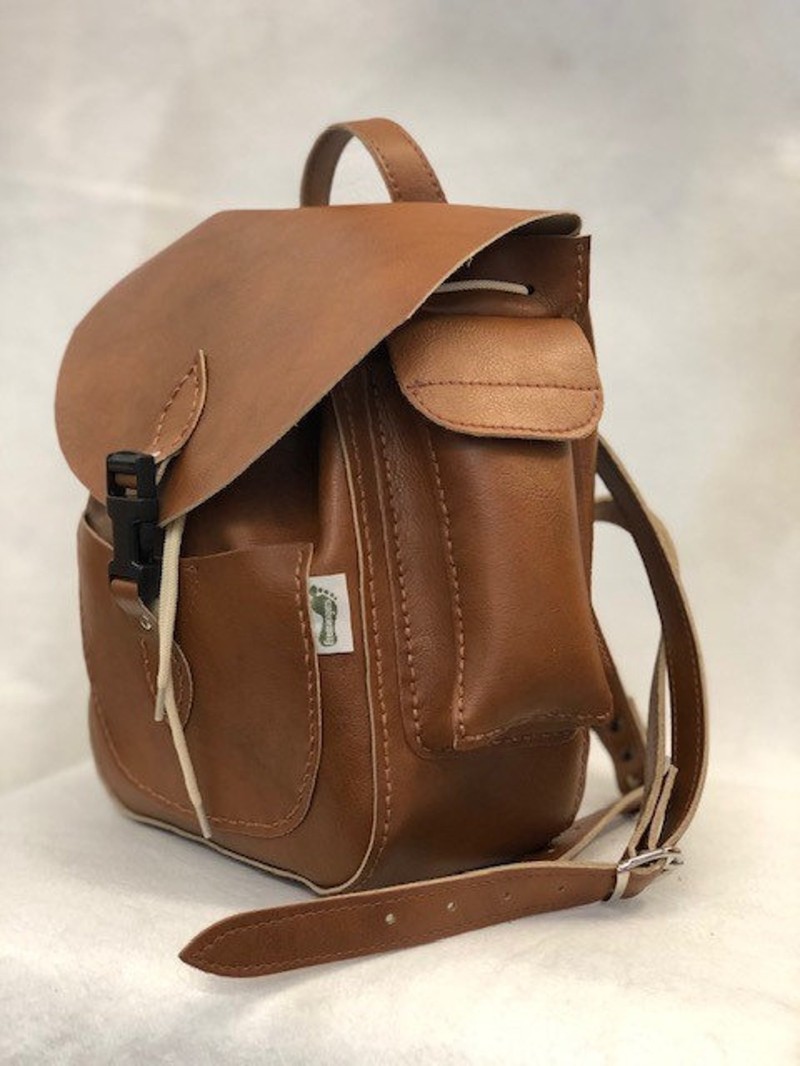 small vegan backpack