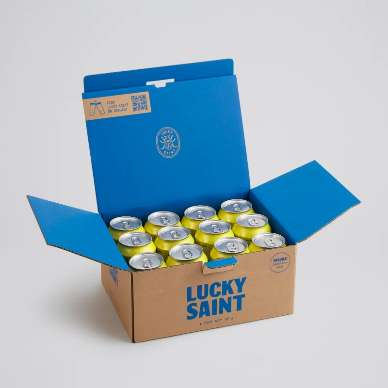 Lucky Saint lemon lager