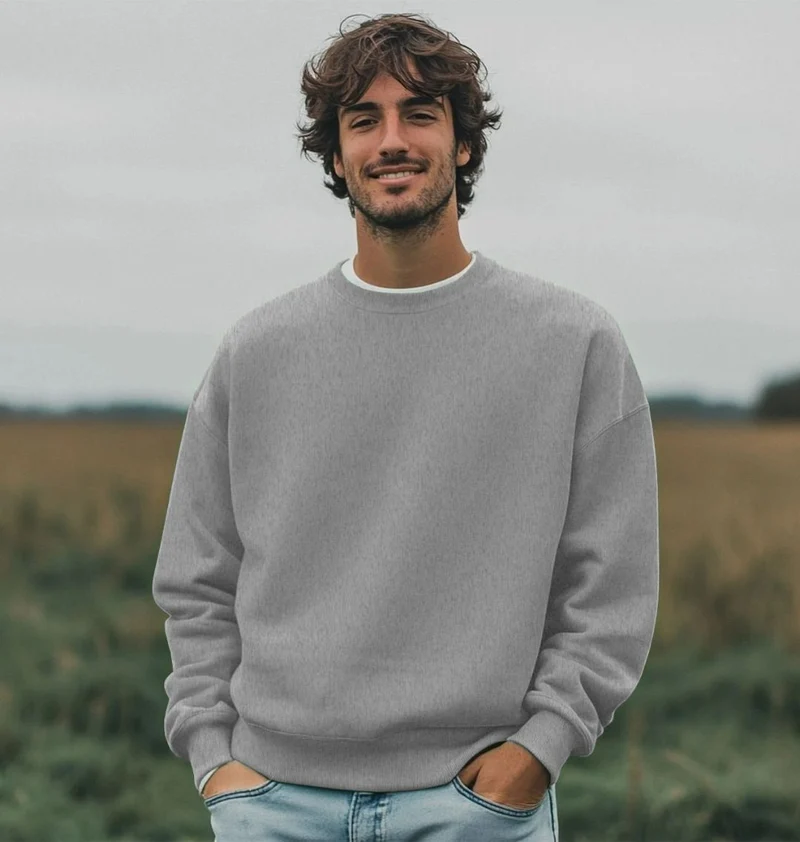 Pomp organic cotton sweatshirt