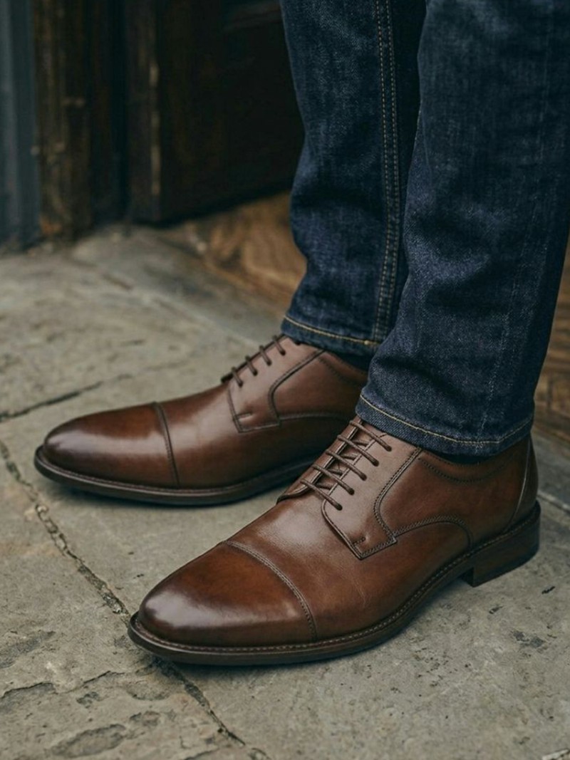 vegan Derby shoes