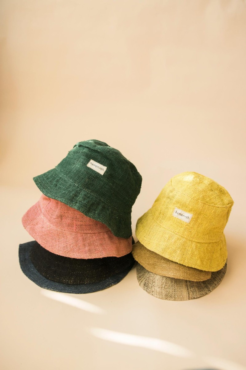 hemp bucket hats