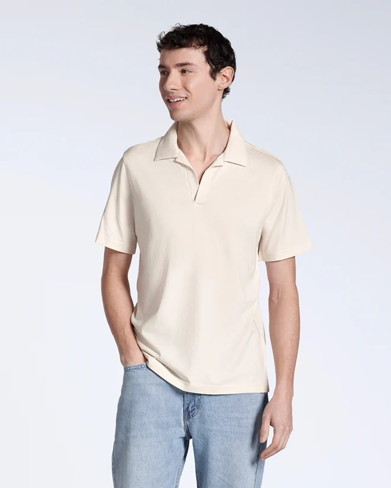 organic cotton polo shirt
