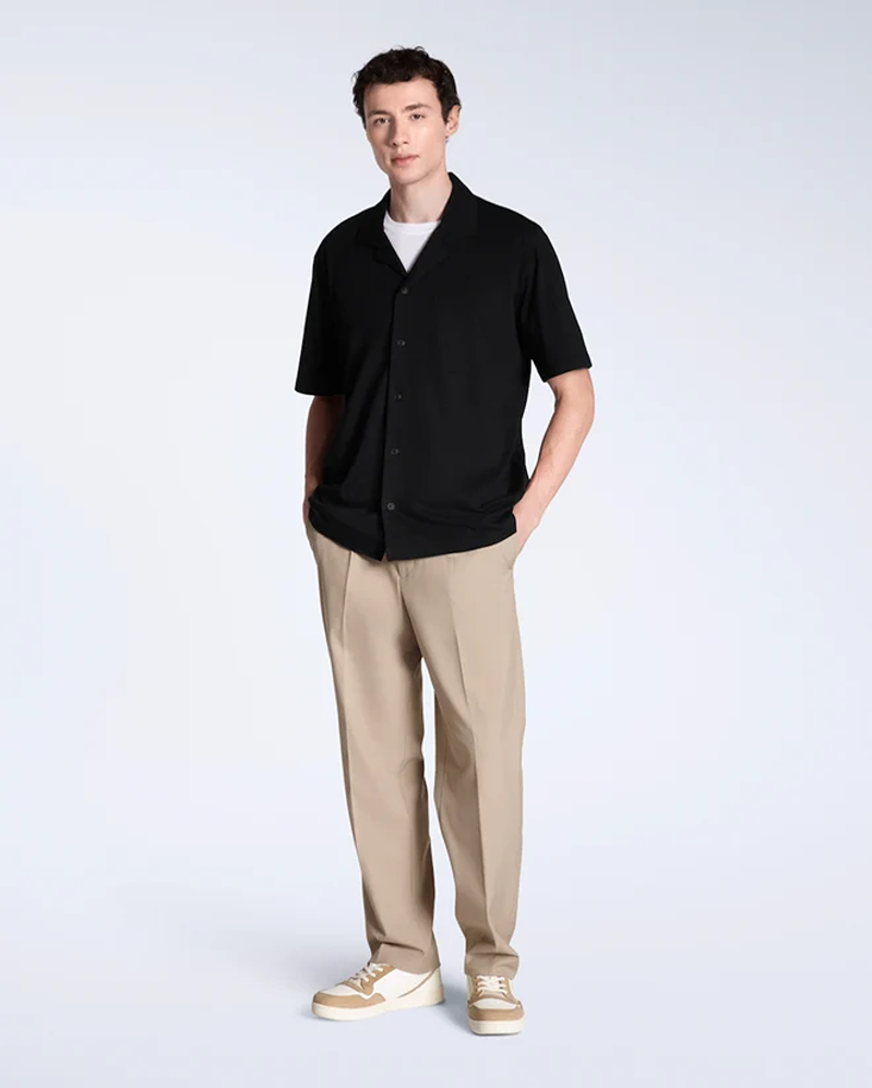 organic cotton resort shirt 