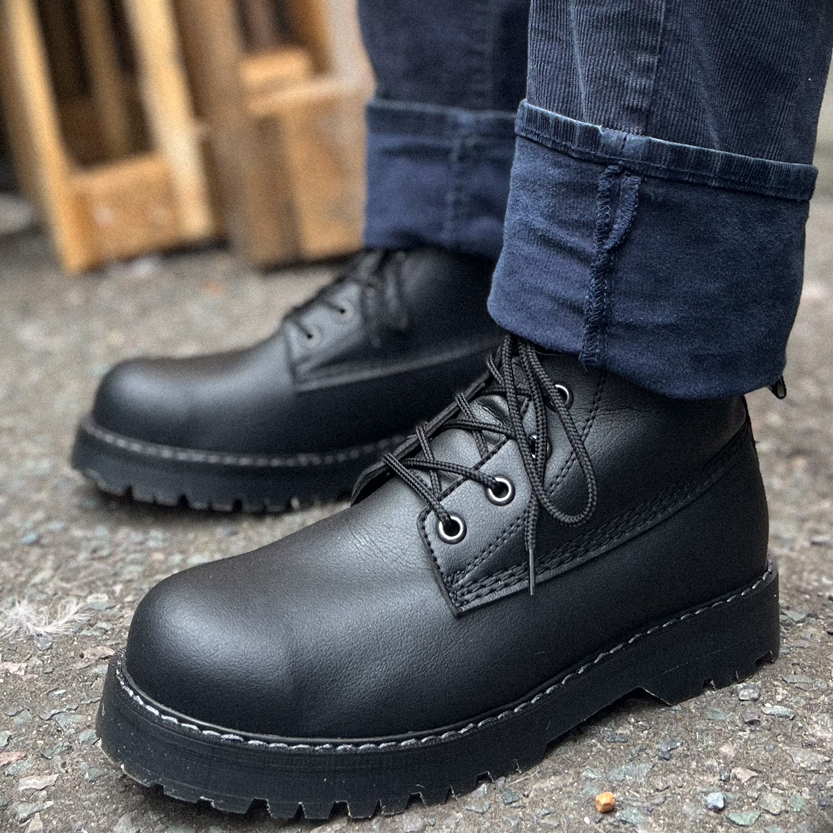 vegan steel toe safety boots