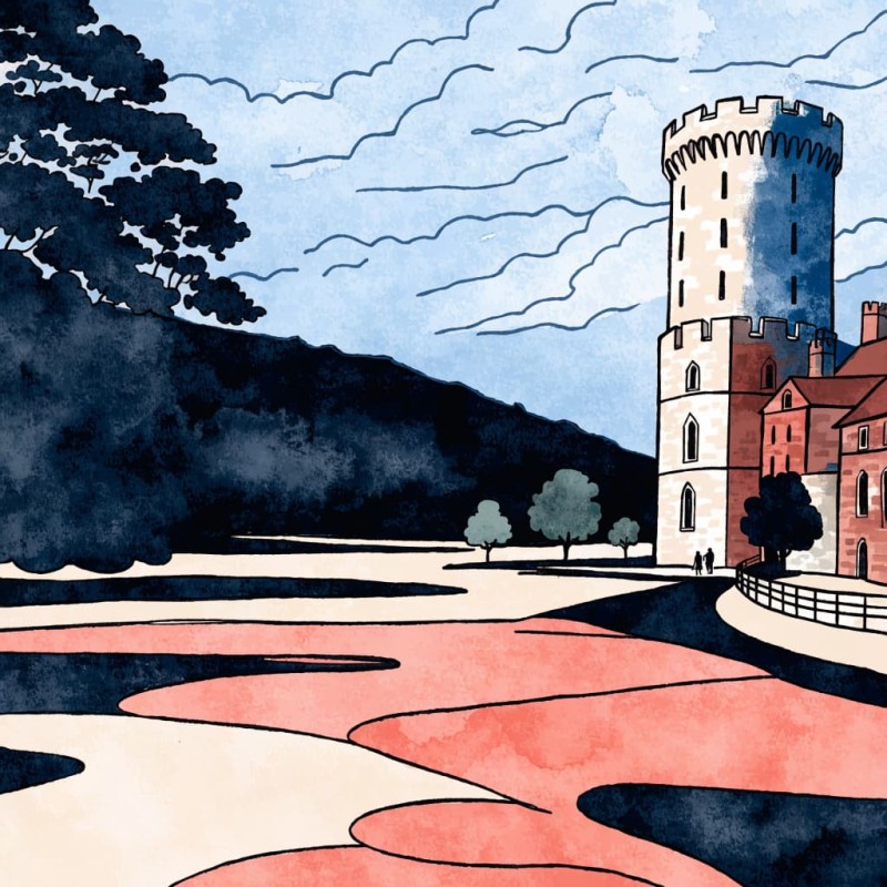Windsor Castle and park 