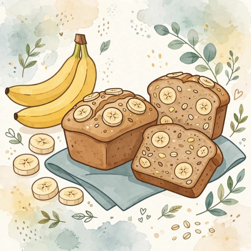 vegan banana bread